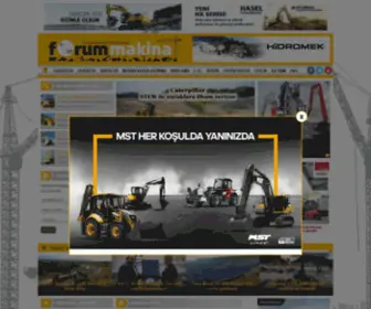 Forummakina.com.tr(FORUM MAKİNA) Screenshot