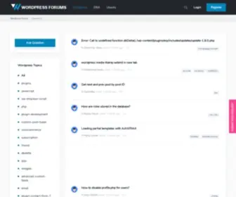 Forumming.com(Wordpress Forums) Screenshot