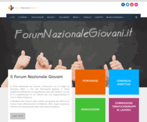 Forumnazionalegiovani.it(Forumnazionalegiovani) Screenshot