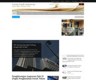 Forumpajak.org(Forum Pajak) Screenshot