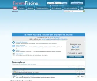 Forumpiscine.com(Toutes) Screenshot