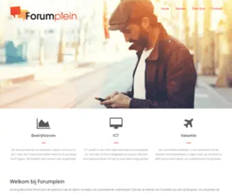 Forumplein.nl(WELKOM Forumplein) Screenshot