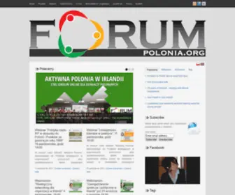 Forumpolonia.org(Forum Polonia) Screenshot