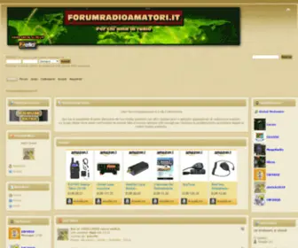 Forumradioamatori.it(Forum radioamatori) Screenshot