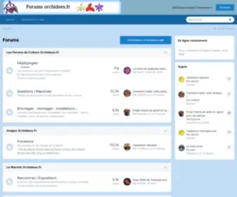 Forums-Orchidees.fr(Forums) Screenshot