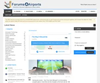 Forums4Airports.com(Discussion Forum About Your Local Airport) Screenshot