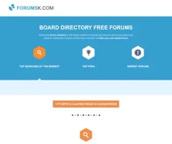 Forumsk.com(Free forum directory. Forumotion's directory) Screenshot