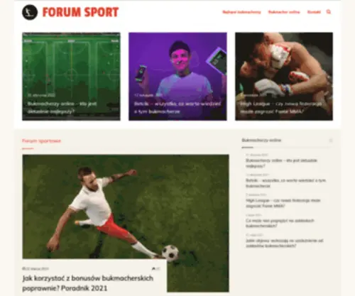 Forumsport.pl(Forum) Screenshot