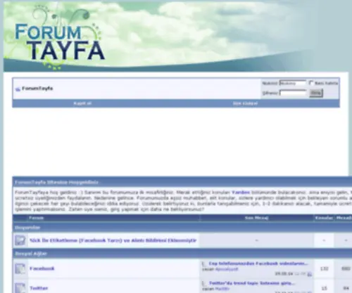 Forumtayfa.com(Forum) Screenshot