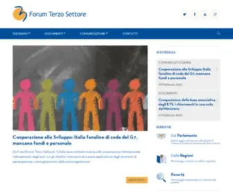 Forumterzosettore.it(Forum Terzo Settore) Screenshot