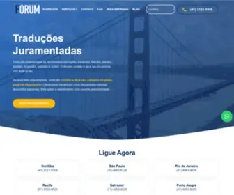 Forumtraducoes.com.br(Fórum Traduções) Screenshot