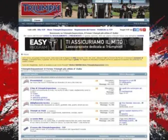 Forumtriumphchepassione.com(Il Forum Triumph piu attivo d' Italia) Screenshot