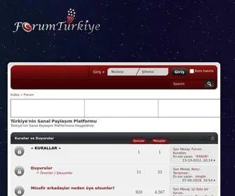 Forumturkiye.com(Türkiye'nin) Screenshot