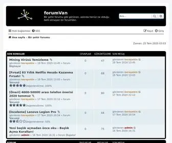 Forumvan.com(Ehir forumu) Screenshot