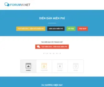 Forumvi.net(Tạo diễn đàn) Screenshot