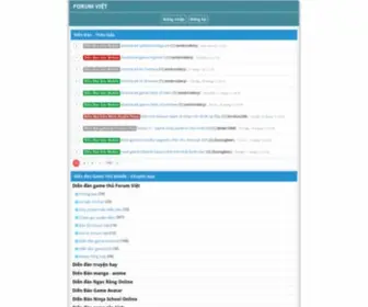 Forumviet.mobi(Diá) Screenshot