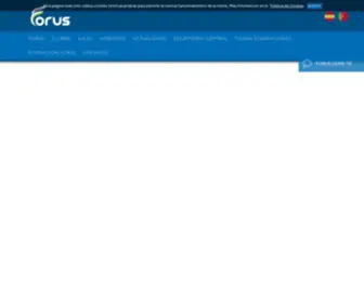 Forusportugal.pt(Gimnasios Forus) Screenshot