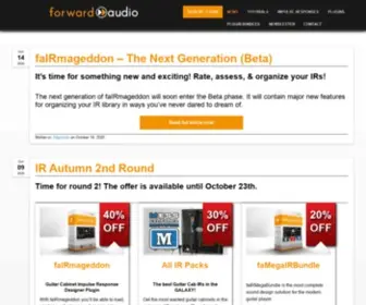 Forward-Audio.com(VST Audio Plugins from forward audio) Screenshot