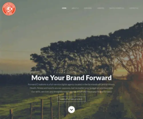 Forward-Creations.com(Web Design & Digital Marketing) Screenshot