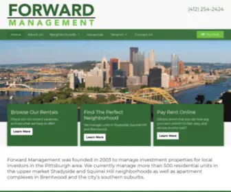 Forwardapartments.com(Forward Management) Screenshot
