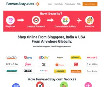 Forwardbuy.com(Shop from India) Screenshot