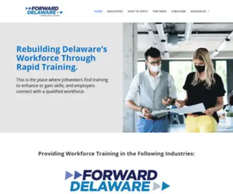 Forwarddelaware.com(Forward Delaware) Screenshot