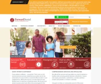 Forwarddental.com(Forwarddental) Screenshot