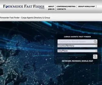 Forwarderfastfinder.com(FFF Group) Screenshot
