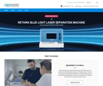 Forwardgd.com(Forward machine factory) Screenshot