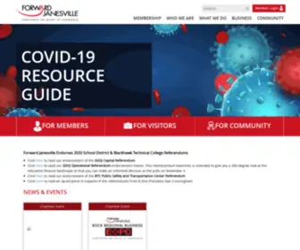Forwardjanesville.com(Forward Janesville) Screenshot