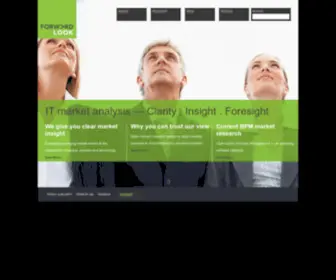 Forwardlook.co.uk(Forward Look) Screenshot