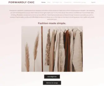 Forwardlychic.com(FORWARDLY CHIC) Screenshot