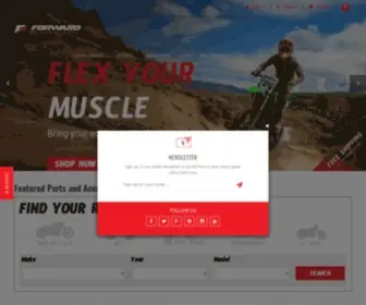 Forwardpowersports.com(ATV Parts) Screenshot