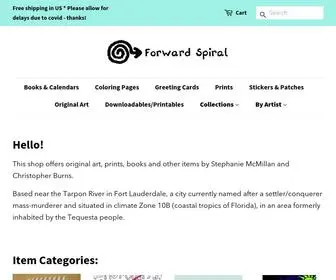 Forwardspiral.org(Forward Spiral) Screenshot