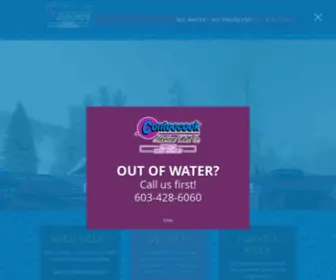 Forwater.com(Contoocook Artesian Well) Screenshot