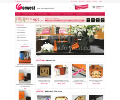 Forwest.me(Hermes Bags & Handbags) Screenshot