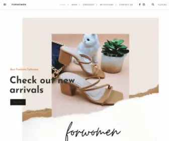 Forwomenshop.com(Shop for Women) Screenshot