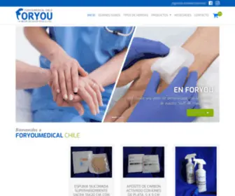 Foryoumedical.cl(ForYouMedical Chile) Screenshot