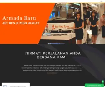 Foryoutour.co.id(Sewa Bus Pariwisata Terbaru Fasilitas Lengkap Harga Nego Hubungi Kami Sekarang Juga) Screenshot