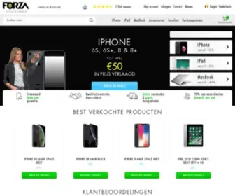 Forza-Refurbished.be(Betaalbare Apple producten mét 2 jaar garantie) Screenshot