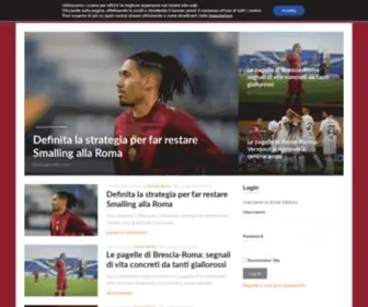 Forza-Roma.com(Portale di informazione per i tifosi giallorossi) Screenshot