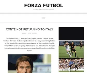 Forzafutbol.com(European Football News) Screenshot