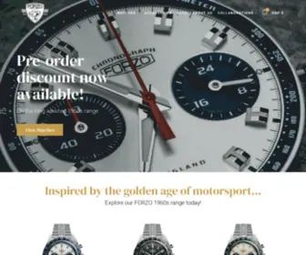 Forzowatches.com(FORZO Watches) Screenshot