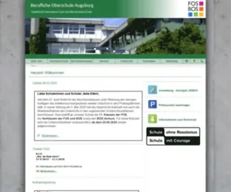 Fosbos-Augsburg.de(Fachoberschule und Berufsoberschule) Screenshot