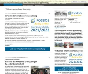 Fosbos-Erding.de(Willkommen auf der Startseite) Screenshot