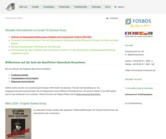Fosbos-Rosenheim.de(FosBos) Screenshot