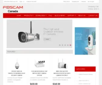 Foscamcanada.com(Foscam Canada) Screenshot