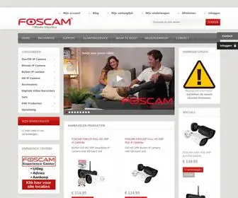 Foscam.nl(Homepage Foscam) Screenshot