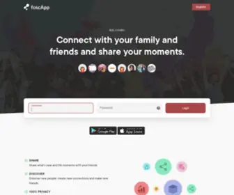 Foscapp.com(Social) Screenshot