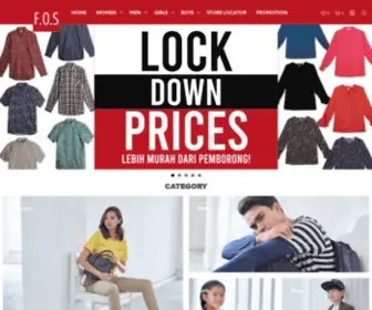Fos.com.my(Factory Outlet Store) Screenshot